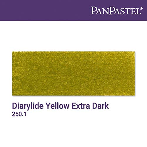 PanPastel 22501 Ultra Soft Artist Pastel, Diarylide Yellow Extra Dark, 250.1 - color: Diarylide Yellow Extra Dark, size: 1 Count (Pack of 1)