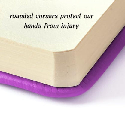 5" x 5" Hardcover Sketch Book,Small Mixed Media Sketch Pad,58 Sheets 150GSM Acid-Free Artist Drawing Paper,Travel Journal Blank Notebook for Adults Painting,Illustration,Art Supplies.Rose Purple - color: 150gsm PU-light-rose purple