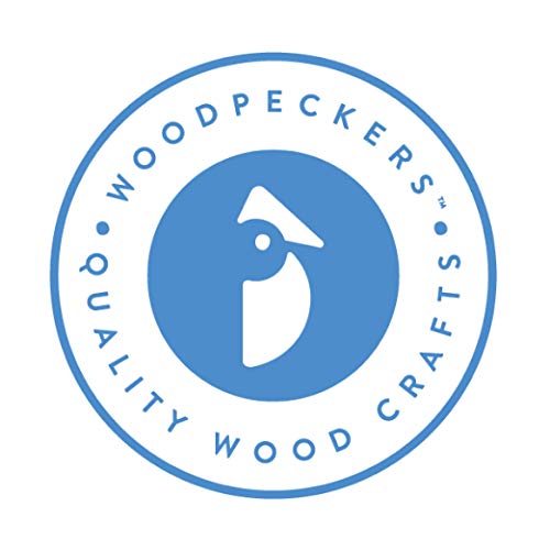 Wood Canvas Panel Cradled 12 x 12 inch, Pack of 6 Blank Framed Wood Signs for Painting, Shadow Box, & Tray Crafts, by Woodpeckers - size: 12 x 12 inch