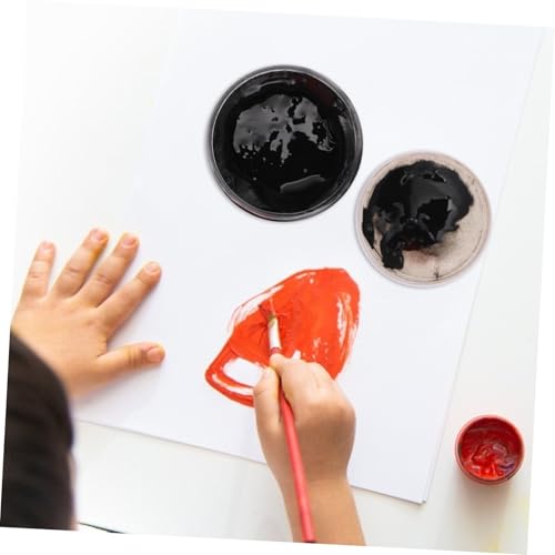 SHERCHPRY Water-Based Printing Pigment 300ml Black Rubbing Paint Ink for ’s Art and Craft Blow Plate Printmaking
