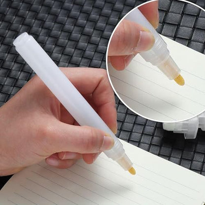 21Pcs Refillable Acrylic Paint Markers 3mm 6mm15mm, Empty Acrylic Markers with 3 ml Dropper, Blank Round Tilted Flat Head Fillable Paint Pen for Adult Painting, Ceramics Graffiti Stone and DIY