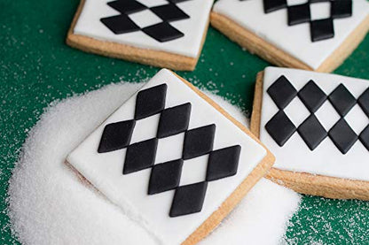 Fox Run, 1 x 2.75 x 2.75 inches, Square Cookie Cutter Set - color: Square Cookie Cutter Set