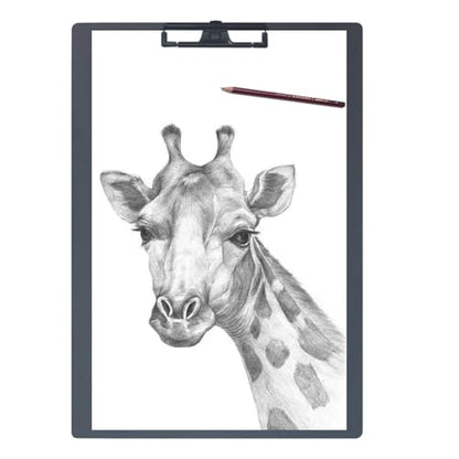 Acocony 11x17 Clipboard Aluminium with Pen Holder Extra Large Clipboard Vertical Super Hard 11 x 17 Clipping Board Black Pack of 1