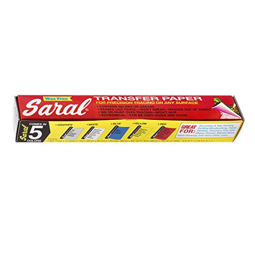 Saral Transfer (Tracing) Paper Graphite All-Purpose 12 1/2 in. X 12 Ft. Roll (RL Graphite)