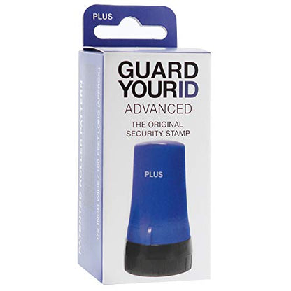 Guard Your ID Confidential Security Roller Set Advanced 2.0 for Identity Theft Protection Redacting (Regular 3-Pack, Blue) - color: Blue, size: Regular 3-Pack