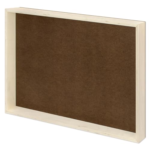 Ampersand Art Supply Museum Series Gessobord | 24x36 | 2" Cradled Profile | Gesso Wood Painting Panel for Oil and Acrylic Paint & Mixed Media | Canvas Panel Alternative in Professional Art Supplies