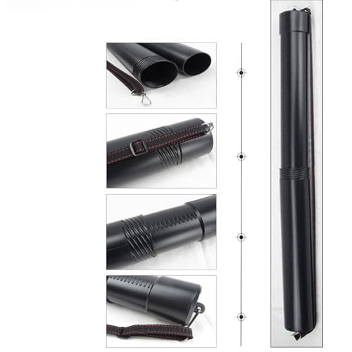 Poster Tube, Multipurpose Portable Expandable Telescopic Drawing Tube With Strap, Durable Poster Storage Carrying Tubes Box Protector For Artwork Painting Art Prints Maps Carrying Case Holder