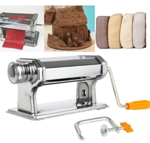 EatingBiting Ultimate Clay Machine - Effortless Mixing Blending Colors, 15CM Wide Roller, 1 to 3 MM