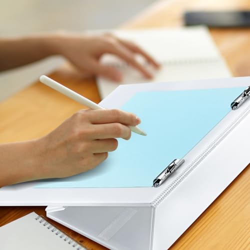 Nuanchu Folding Slant Board for Writing 14 x 12 Inch Large Slanted Clipboard Adjustable Tilted Writing Board Sloped Surface to Improve Handwriting Legibility Endurance for Office Reading(2 Pcs)