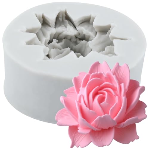 Flower Polymer Clay Mold Chrysanthemum Flower Silicone Molds for DIY Crafts Air Dry Plaster Polymer Clay Epoxy Resin Casting Jewelry Making - color: Style B