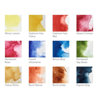 Winsor & Newton Professional Watercolor Paint Set, Lightweight Sketchers' Box, 12 x 5ml Tubes - style: Lightweight Sketchers' Box 12 x 5ml Tubes