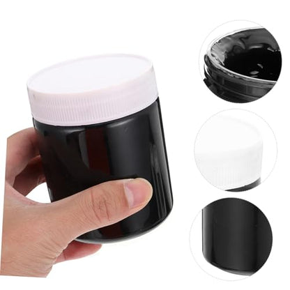 300ml Water Based Printing Ink for Pigment with Black Color Paste, Lightweight and Portable Water Soluble Ink for Painting and Creation Art Supplies