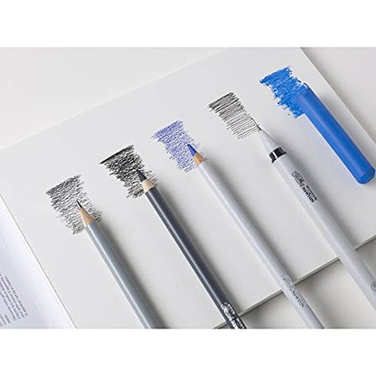 Winsor & Newton Classic Drawing Paper Pad, 9" x 12", 25 Sheets, 150gsm, Wired, Natural White - style: 9" x 12"