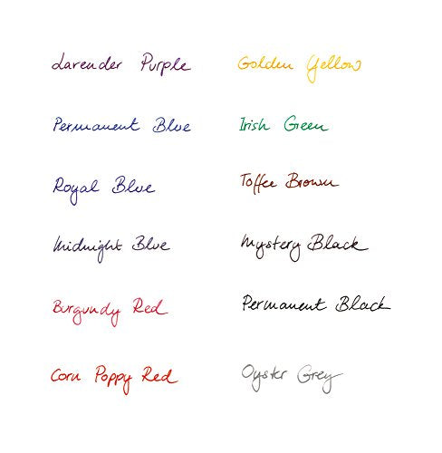 Montblanc Ink Bottle Burgundy Red 105198 – Premium-Quality Refill Ink in Deep Red for Fountain Pens, Quills, and Calligraphy Pens – 60ml Inkwell - color: Red, style: Ink Bottle