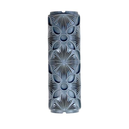 Solar Pinwheel Clay Texture Roller 4" for Polymer Clay - color: Solar Pinwheel Roller