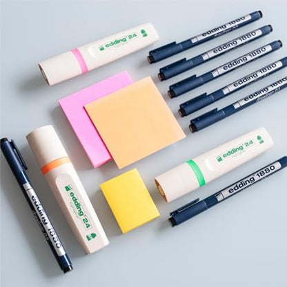 edding 1880 Drawliner Set, 4-Pens - color: Assorted