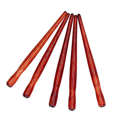5PCS Dip Pen Nib Holder, 150mm/5.91in Sandalwood Mahogany Color Calligraphy Nibs Holder for Writing and Drawing