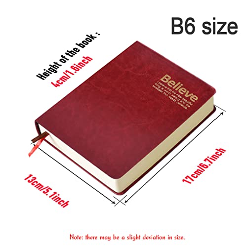 Lemical Thick Leather Journal Notebook 720 Pages Writing Journal Thick Notebook 360 Sheets Lined Paper Journal Notebook Travel Diary Ideal Gift for Anniversary Birthday Holiday Fathers Day - size: Small without gift box & pen - Variant 2