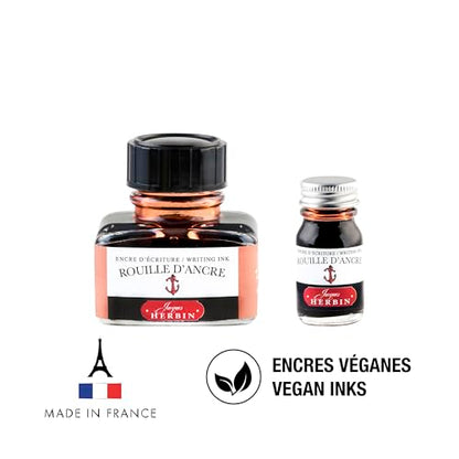 J. Herbin Fountn Pen Ink 30Ml Rouille D'ancre - color: Rust Orange, size: 1 fl oz