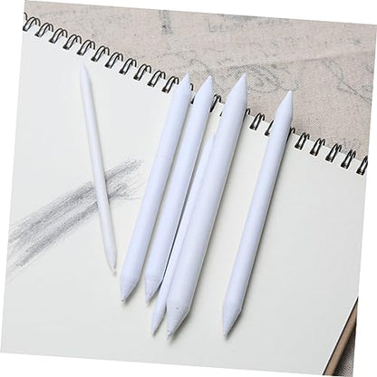 SEWOART 6pcs Blending Stumps and Tortillions Pencil Set Art Sketch Drawing Tools Blending Stump for Drawing Tortillions Paper Art Blender
