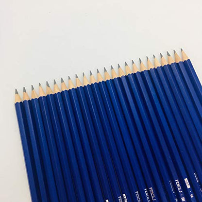 XDT#4B Drawing Pencils 24 Piece Set, Pro Art Graphite Sketching&Shading Supplies, Ideal For Kid Beginner Student Adults Artist - color: 4B 24 Pc Set