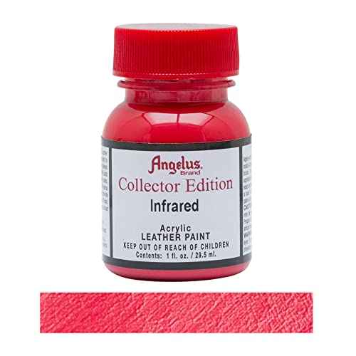 Angelus Collector Leather Paint 1 oz Infrared - color: Infrared