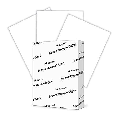 Accent Opaque White Printer Paper, 8.5” x 11” 28lb Bond/70lb Text Copy Paper – 500 Sheets (1 Ream) – Premium Computer Paper with Smooth Finish, 97 Bright, 104gsm – Multipurpose White Paper – 109363R - color: 28 lb, size: 500 Sheets (1 Ream), style: 8.5x11