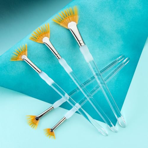 Royal & Langnickel Aqualon Wisp Fan Artist Brush Set, 5-Piece