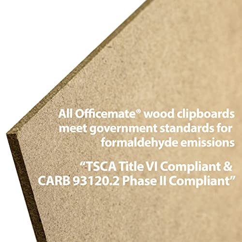 Officemate MDF Board 5 x 9 Inch | 1/8 Inch Thick | For Crafts | Brown | 20 Boards, Pack of 6 - size: ‎9 x 5 x 0.99 inches (Pack of 6)
