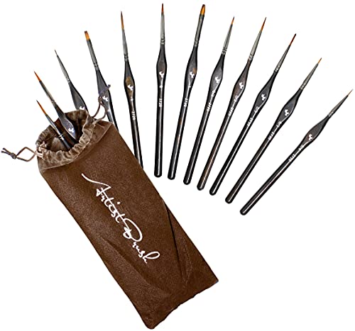 VViViD Double Primed Cotton Canvas 36 Inch Wide Roll Bundle! (10 Foot x 36 Inch) Includes Paint Brush Set! J-0