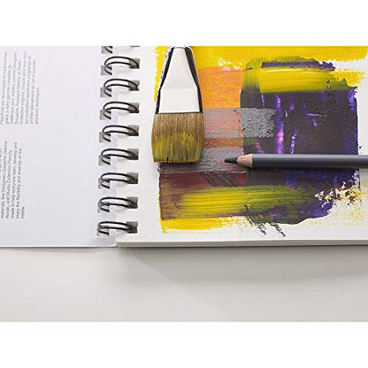 Winsor & Newton Professional Mixed Media Pad, 7" x 10", 30 Sheets, 250gsm, White - size: 7" x 10", style: Mixed Media Pad - White