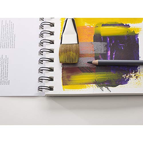 Winsor & Newton Professional Mixed Media Pad, 9" x 12", 30 Sheets, 250gsm, White - size: 9" x 12", style: Mixed Media Pad - White