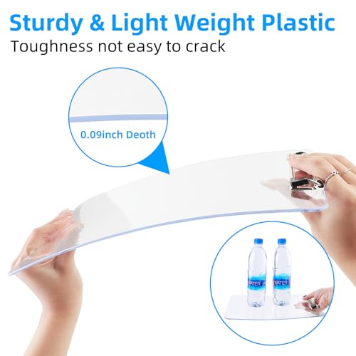 Plastic Clipboards Set of 30, A4 Acrylic Clear Board 8.5x11 | Transparent Letter Size 9" x 12.5" for Classroom, Students,Office & School Supply