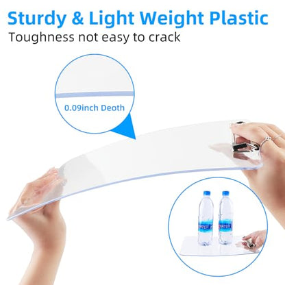 Plastic Clipboards Set of 30, A4 Acrylic Clear Board 8.5x11 | Transparent Letter Size 9" x 12.5" for Classroom, Students,Office & School Supply