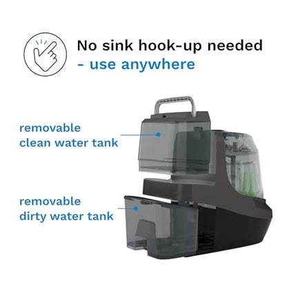 Baby Brezza Bottle Washer Pro - Baby Bottle Washer, Sterilizer + Dryer - All in One Machine Cleans Baby Essentials, Bottles + Pump Parts – Appliance Replaces Bottle Brushes & Drying Racks, Charcoal - color: Charcoal