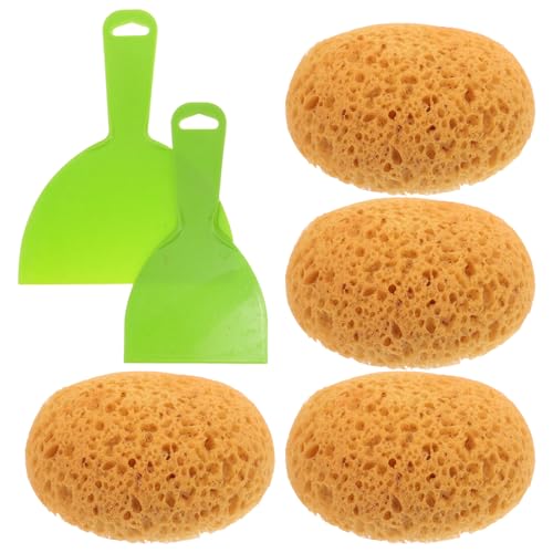 Generic 1 Set Texture Sponge - Wall Ceiling Drywall Patch Sponge Repair - Home Decor Artist Craft DIY Art Painting Acrylic Watercolor Marbling Pottery Ceramics