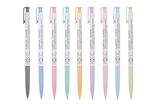 ZEESOON Xeno Lunatic Lunny 0.38mm Slim Ball Point Pen Dozen Box 12 Pcs, Made in Korea (Yellow Green 12pcs) - color: Yellow Green 12pcs