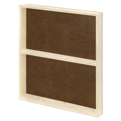 Ampersand Gessobord | 30x30 |1-1/2" Cradled Profile, Canvas Panel Alternative