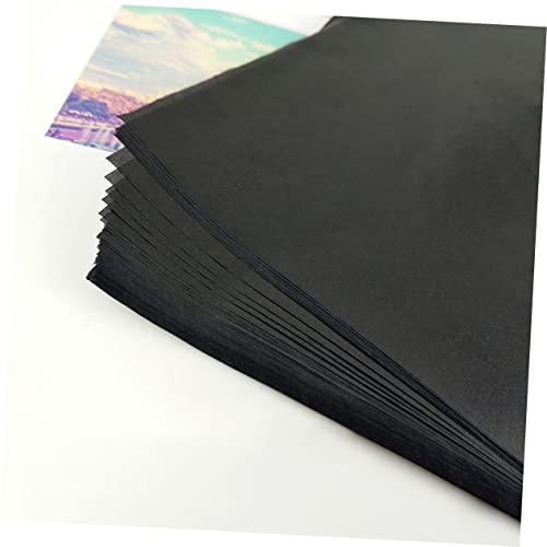 SEWACC 100 Sheets Graphite Carbon Paper Transfer Paper for Art Easy Design Transfer onto Multiple Surfaces