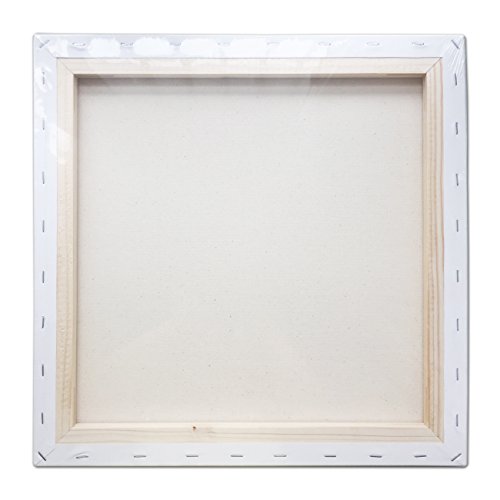 LWR CRAFTS Stretched Canvas 16" X 16" Pack of 3 - size: 16"x16"x3