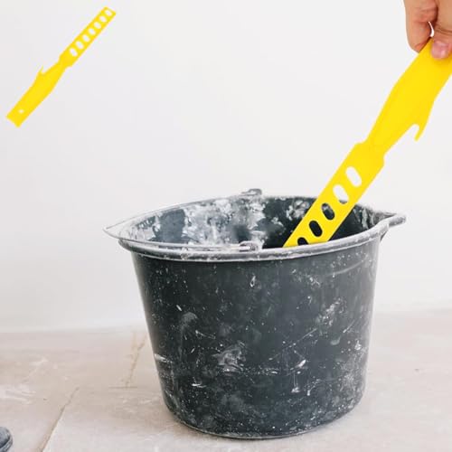 Paint Stir Stick, 2 Pcs Plastic Paint Sticks Stirring Stick Stirring Stick for Mixing Paint, Portable Paint Stirring Stick Stirring Stick Tool Oil Paint Household Blender for DIY Craft Sticks