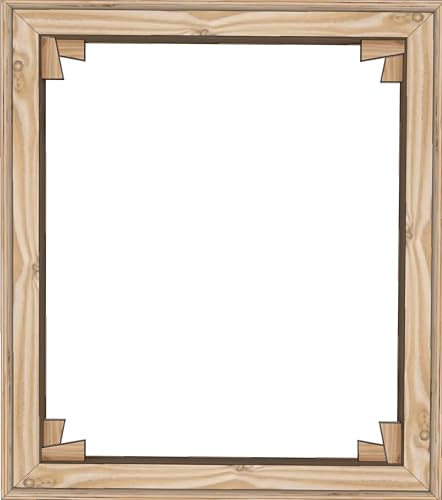Masterpiece ZSMS-1114 Monet Pro 1.5" Deep Sausalito Heavy Weight and Texture 14 oz Cotton Stretched Artist Canvas 11" x 14"