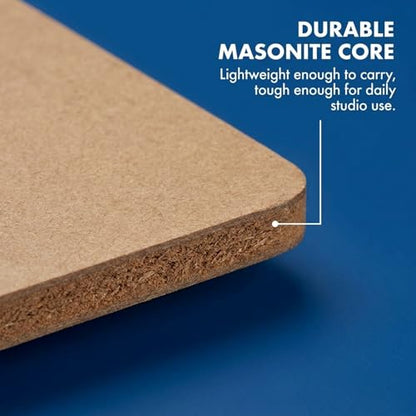 ALVIN Masonite Board with Cutout Handle Model 20" x 26" SPM20 School and Studio Use Portable Art Tool for Drawing Drafting and Design Great for Students and Professionals - 20 x 26 Inch - size: 20 x 26