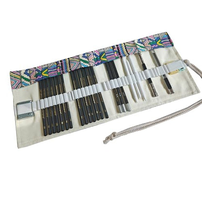 Drawing Pencils, Sketch Pencils Set Graphite 12B 10B 8B 7B 6B 5B 4B 3B 2B B HB 2H 4H 6H and Charcoal Pencils Art Supplies for Sketching and Drawing,Pencil Set for Artists or Beginners - color: Black