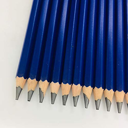 XDT#10B Drawing Pencils 24 Piece Set, Pro Art Graphite Sketching&Shading Supplies, Ideal For Kid Beginner Student Adults Artist - color: 10B 27 Pc Set