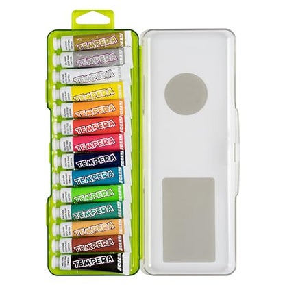 JOLLY Tempera Paint | Children's Gouache Paint Set | School Paint | 14 Tubes Each 7.5 ml, 9341-0003, Colourful, 105 ml