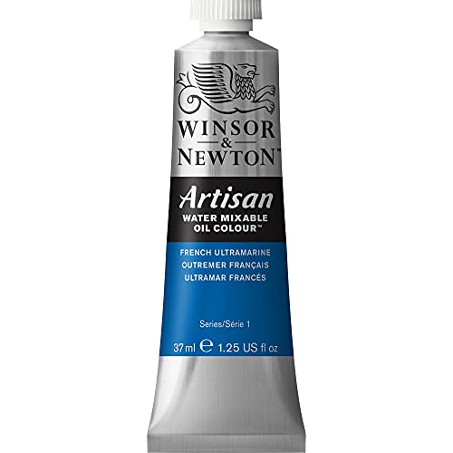 Winsor & Newton Artisan Water Mixable Oil Colour, 1.25-oz (37ml), French Ultramarine - color: French Ultramarine, style: 1.25-oz