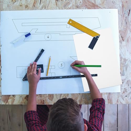 OFFSCH 100 Sheets Marker Drawing Pad A3 Architectural Sketch Paper for Creative Sketching and Drafting Projects, Versatile Blank Art Paper for Artists and Designers