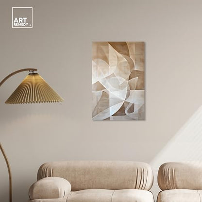 Art Remedy Scattered Thoughts Gallery Wrapped Abstract Shapes 1 Piece Canvas Wall Art, 20" x 30", Gallery Wrapped - color: Gallery Wrapped, size: 30"L x 20"W