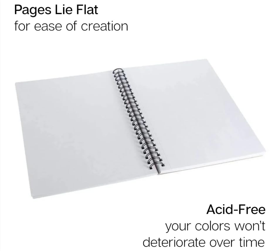 KINGART Marker Paper Pad Set – 9x12 Inch, 2-Pack – Acid-Free Smooth Surface Art Paper Pads for Illustrating, Sketching, and Design Work